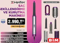HEİFER SAÇ ŞEKİLLENDİRME VE KURUTMA MAKİNESİ